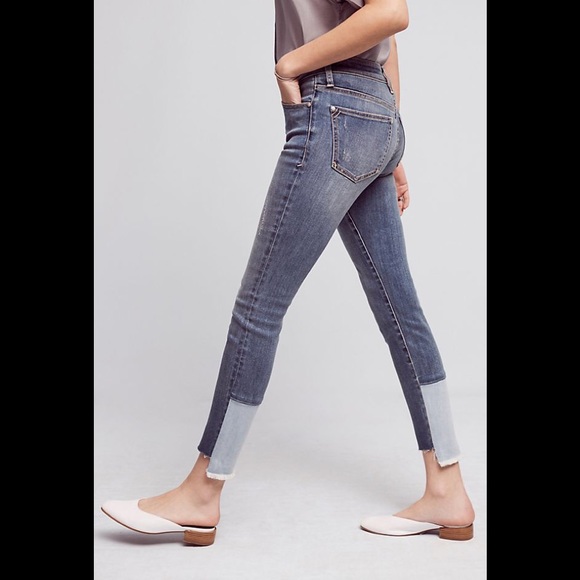 Pilcro and the Letterpress Denim - Anthropologie Pilcro and the Letterpress raw hem jeans